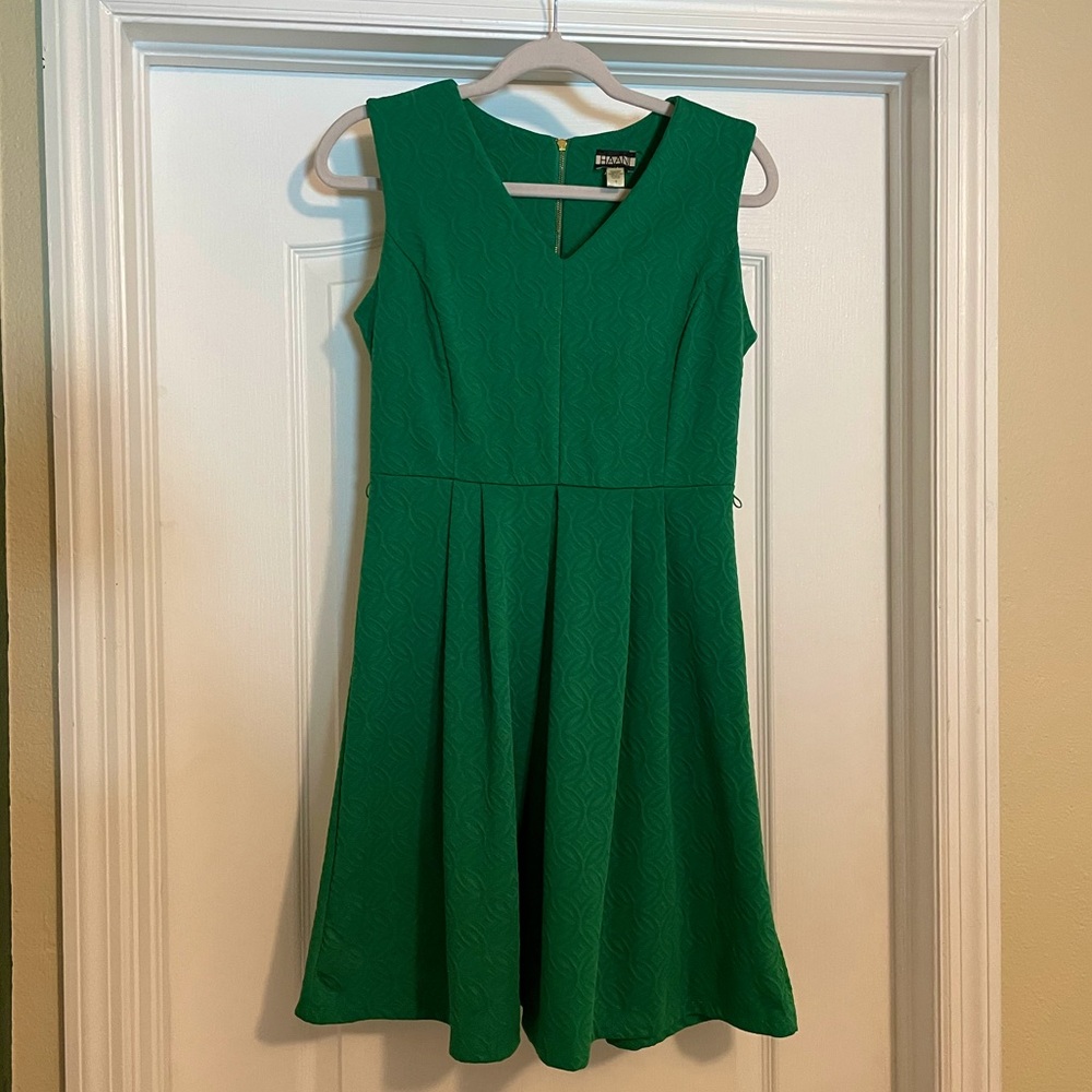 Green dress